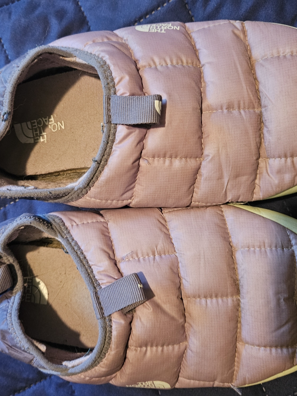 The North Face Womens Thermo-Mule Slip-On Shoes - Purple 8.5